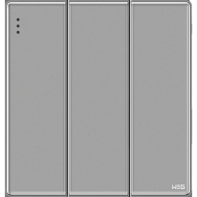 鋼板灰色W83Q/2Yの電気壁のソケット
