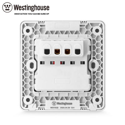 サドルの錫の蛍光体青銅の灰色	W3YX/2壁に取り付けられたプラグのソケット